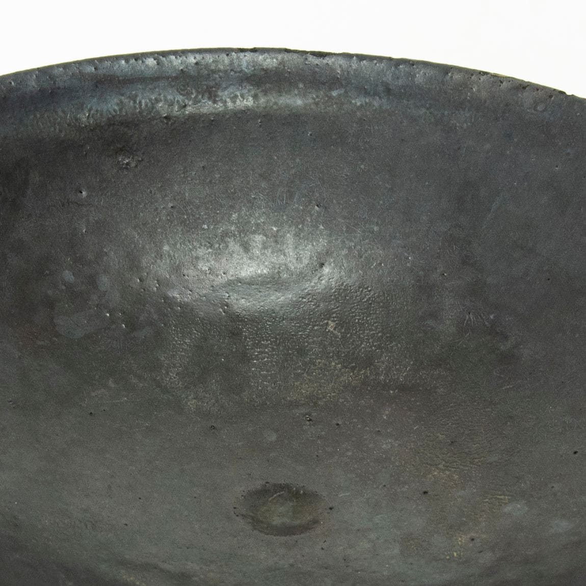 二階堂明弘　益楽黒茶碗　共箱　(益子焼) 二階堂明弘 益楽黒茶碗 共箱 (益子焼) 二階堂明弘 益楽黒茶碗 共箱